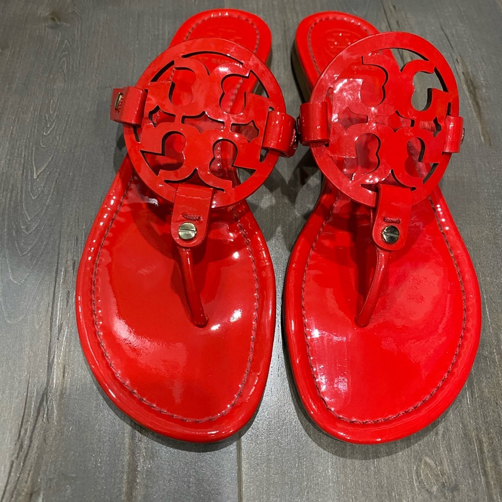 Tory Burch Poppy Red Miller Sandal